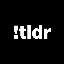 !tldr black logo
